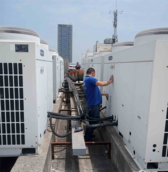 吉安市中央空调制热和不制冷系统维修方法